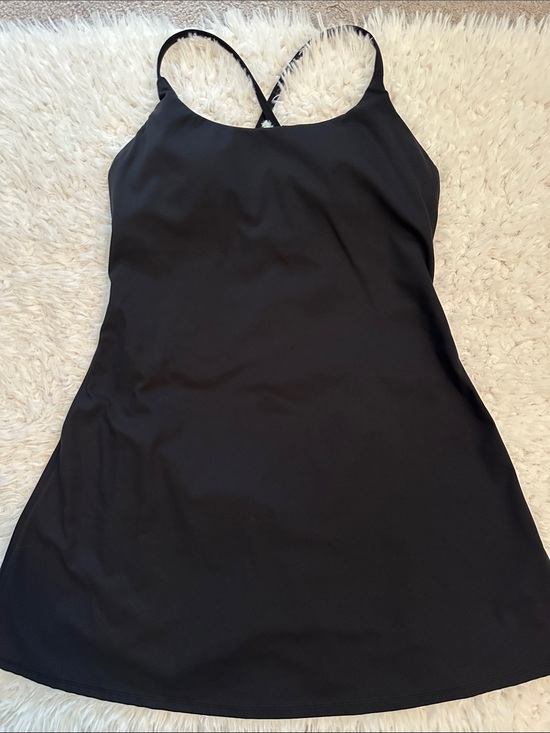 HALARA Dresses & Skirts - HALARA Black Mini Dress with Crossback Straps